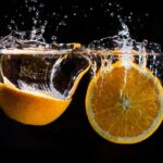 직장인 건강, 작은 습관 변화로 지키세요 orange fruit in water with water